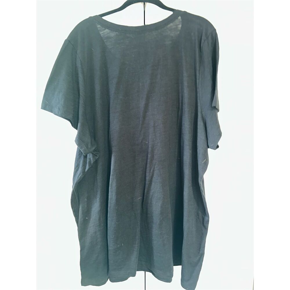 Torrid Women's Plus Size 5 Black "Life Happens Tequila Helps" T-Shirt - Picture 5 of 5